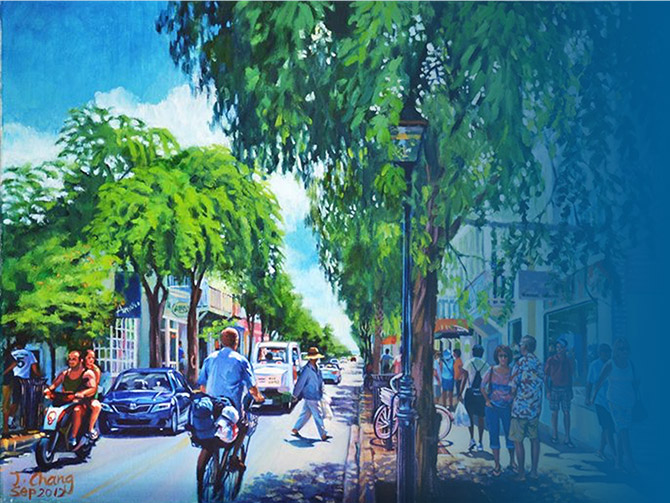 car-free key west art